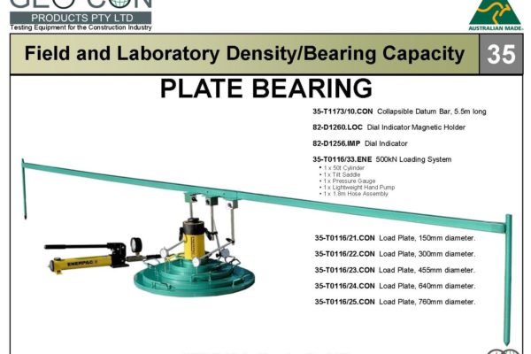 35-Plate-Bearing-Test-Kit