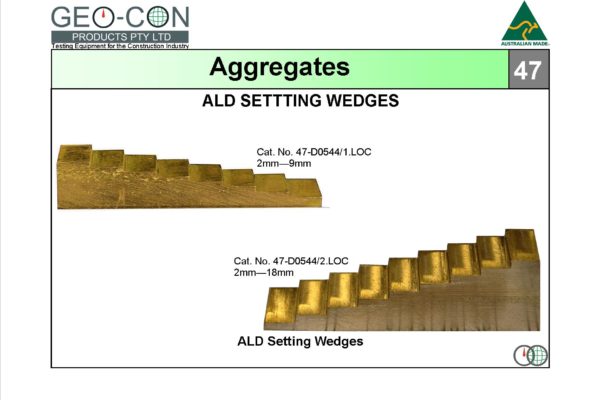 47 - ALD Setting Wedges