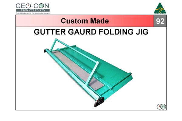 92 - Gutter gaurd Folding Jig