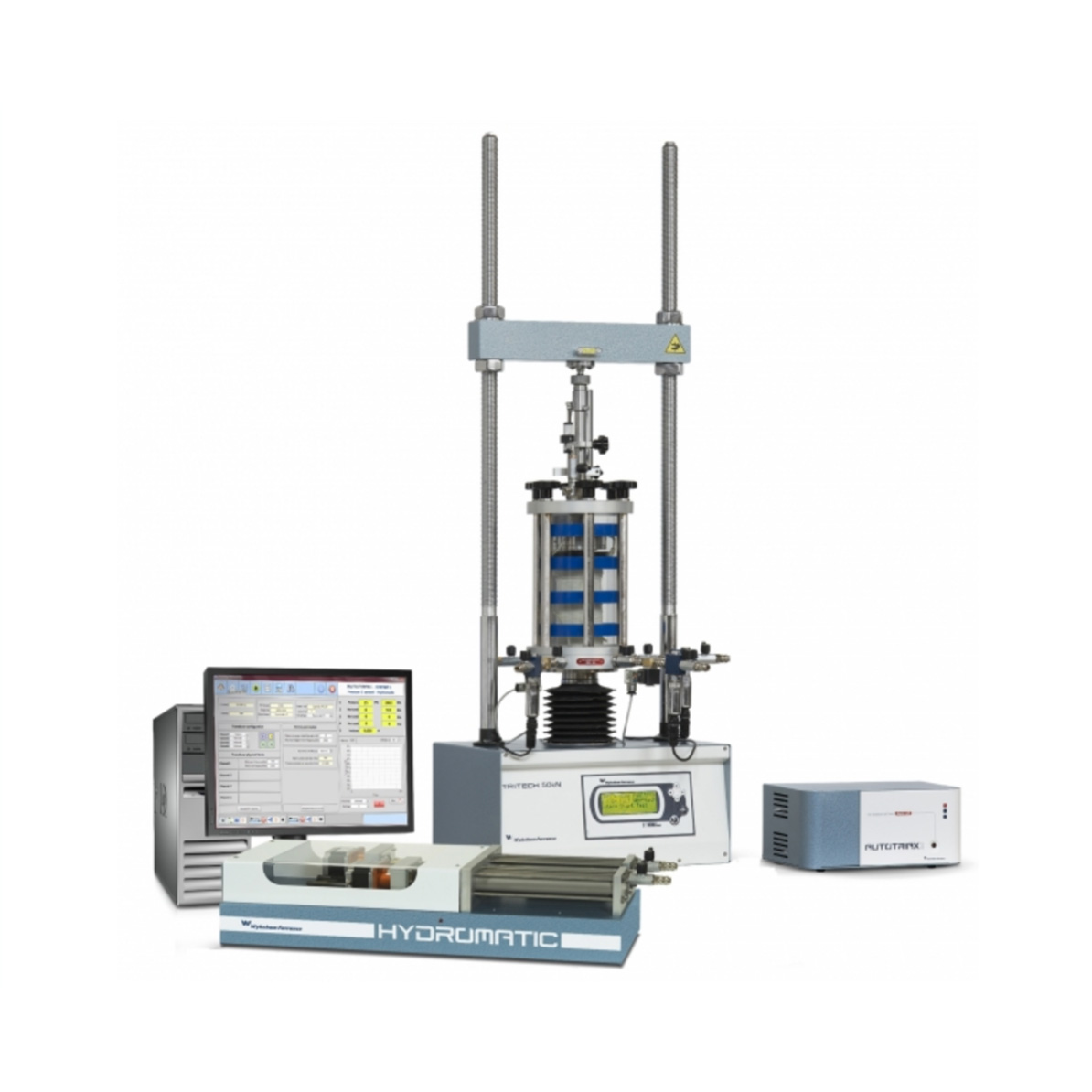 Automatic triaxial tests system - AUTOTRIAX 2