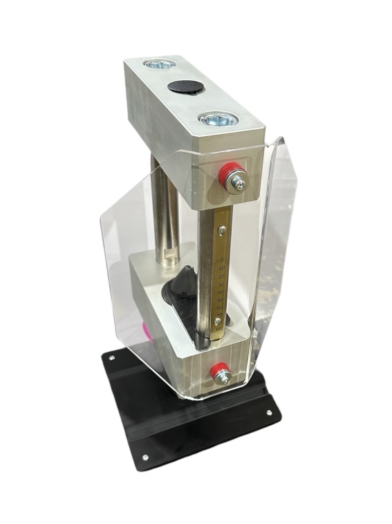 Point Load Tester with Perspex Safety Guard fitted