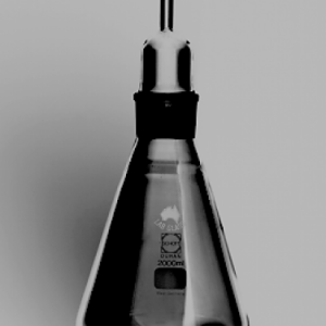 75-B0020.LOC Conical Flask, 2l, 55mm opening (Q308)