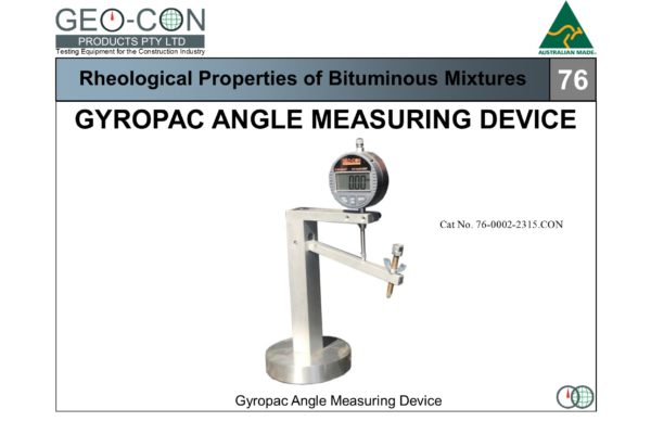 76 - Gyropac Angle Measuring Device