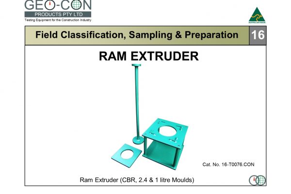 16 - Extruder - Ram Type
