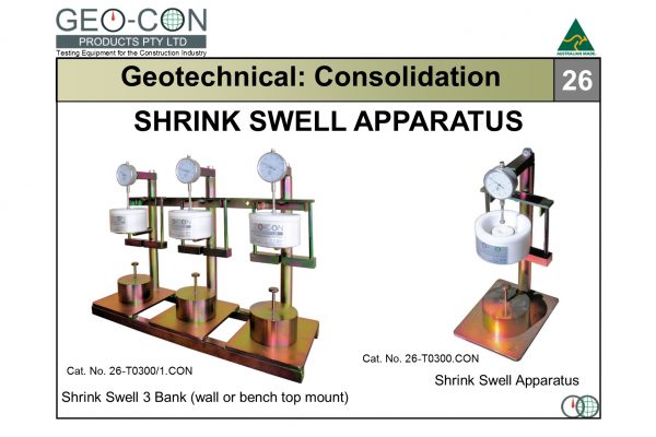 26 - Shrink Swell apparatus (single & 3 Gang)