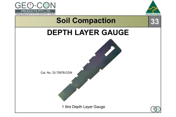 33 - 1l Depth Layer Gauge