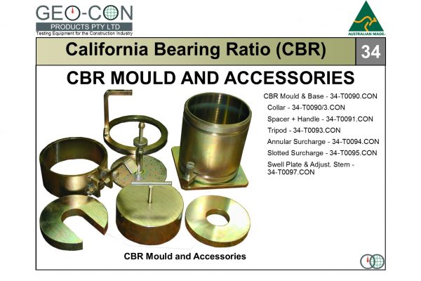34 - CBR Mould and accessories