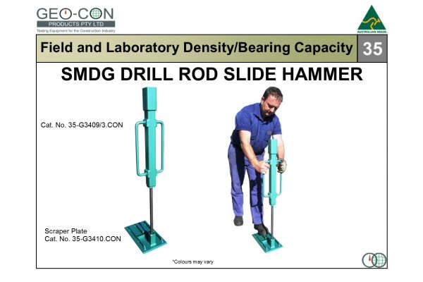 35 - SMDG Drill Rod Slide Hammer
