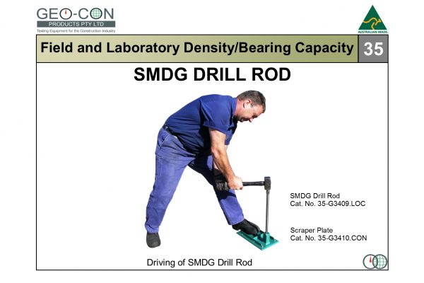 35 - SMDG,Driving of Drill Rod