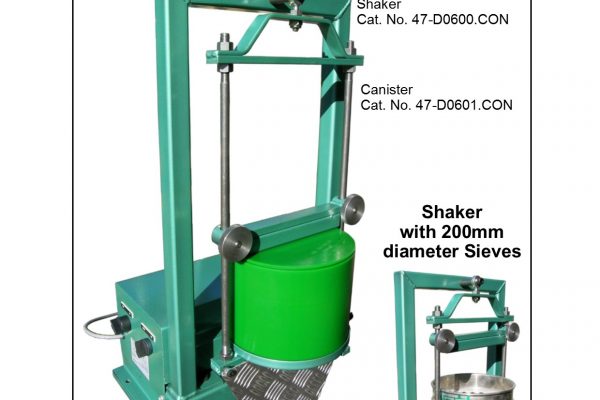 47 - Wash. Deg. Shaker with Cannister