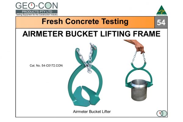 54 - Airmeter Bucket lifting Frame