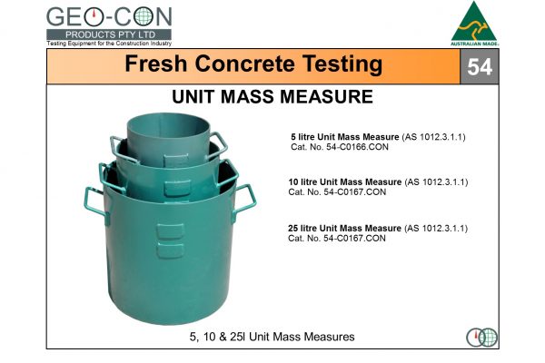 54 - Unit Mass Measure