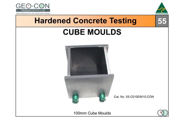 55 - 100mm cube moulds