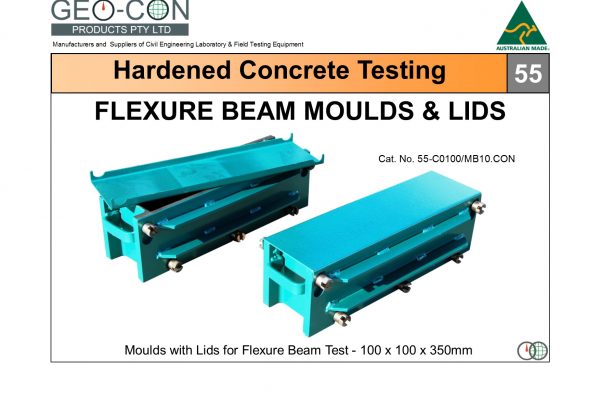 55 - Flex. Beam Moulds with Lids