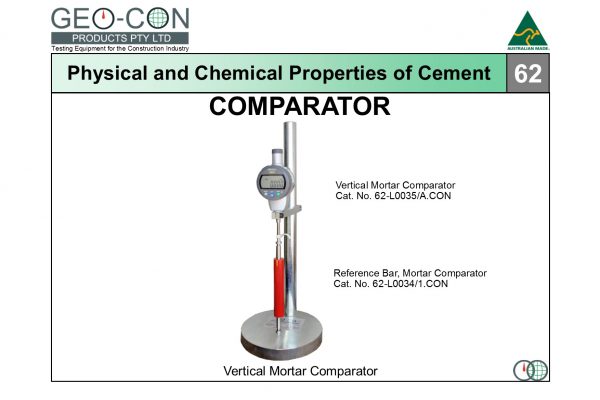 62 - Vertical Mortar Comparator