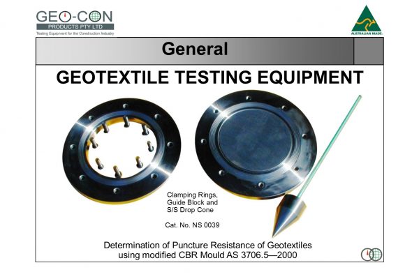 92 - Geotextile testing equipment