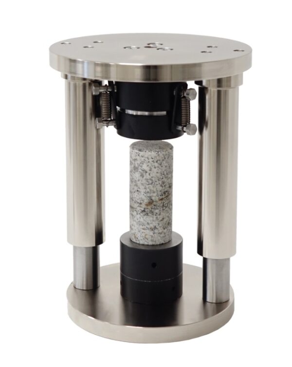 Compression device for rock core specimens model 32-D9035 with rock specimen NX type